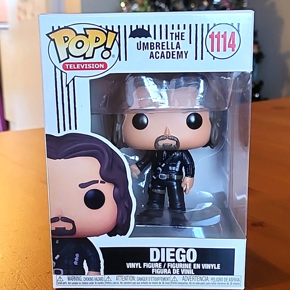 3/$20 Funko Pop Umbrella Academy 1114 Diego Vinyl Figure